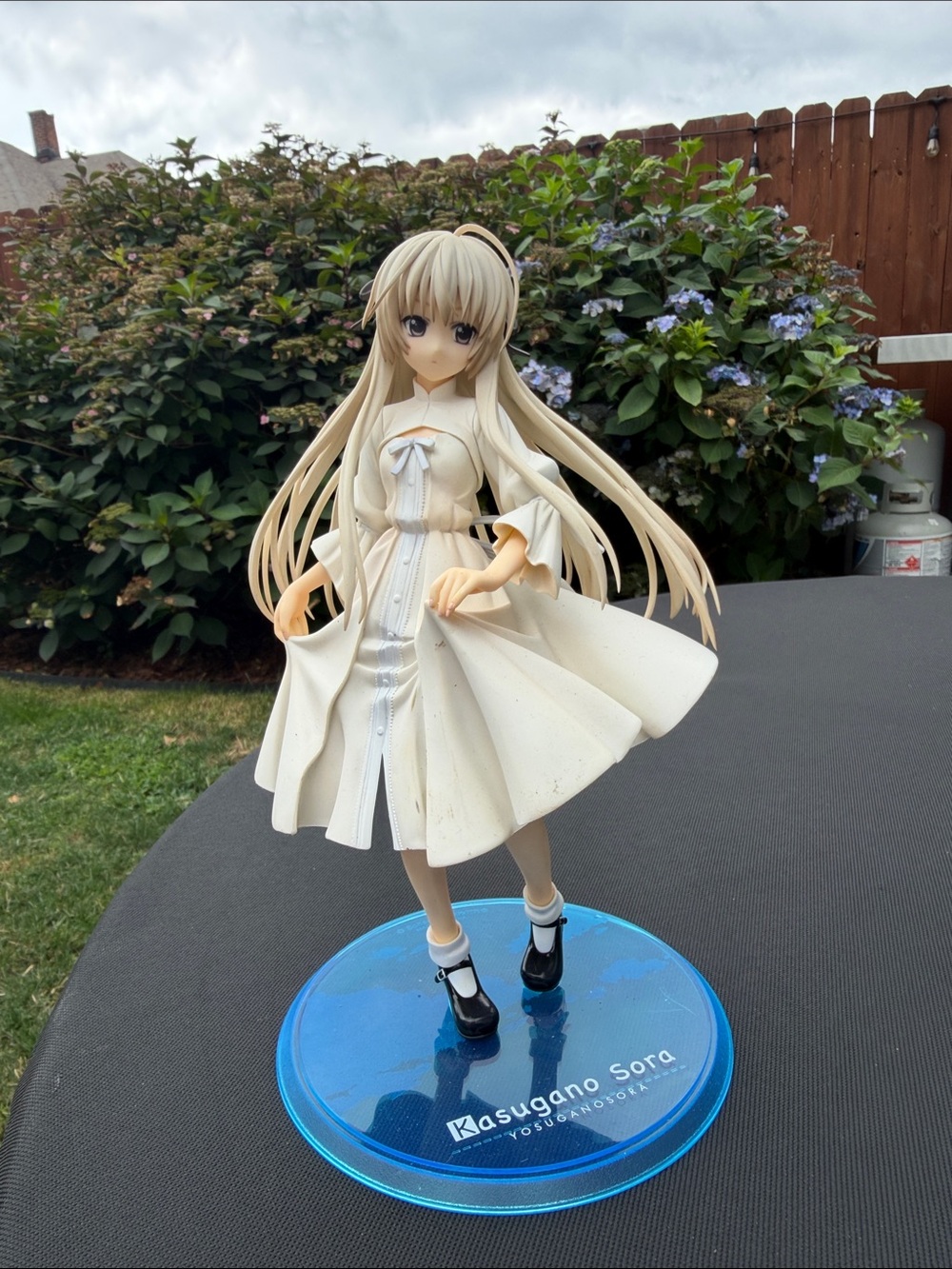 Kasugano Sora Anime Figure in Cream Dress No Box